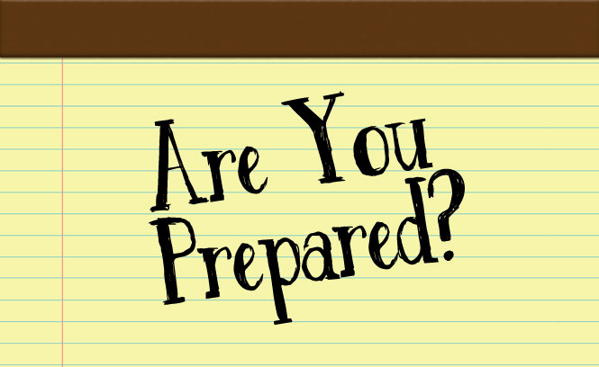 Are You Prepared?