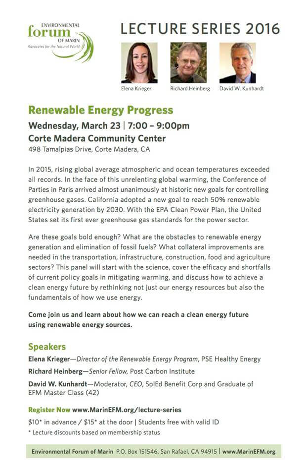 EFM Lectrure Renewable Energy proces March 23