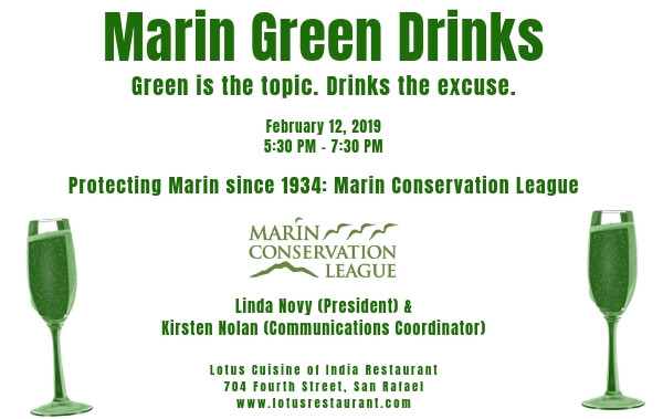 February 12 2019 Marin Green Drinks