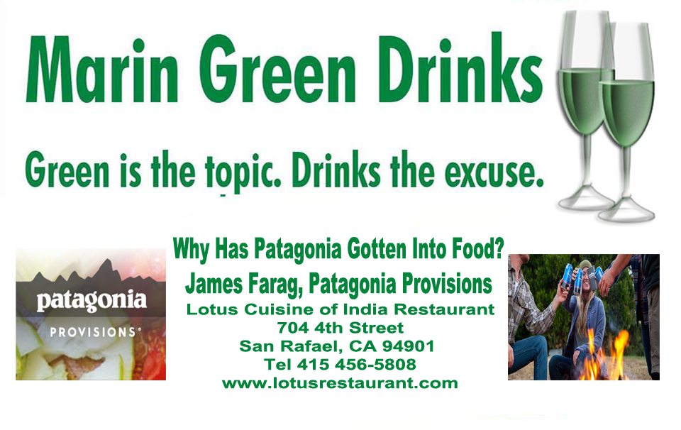 February 14 is the next Marin Green Drinks