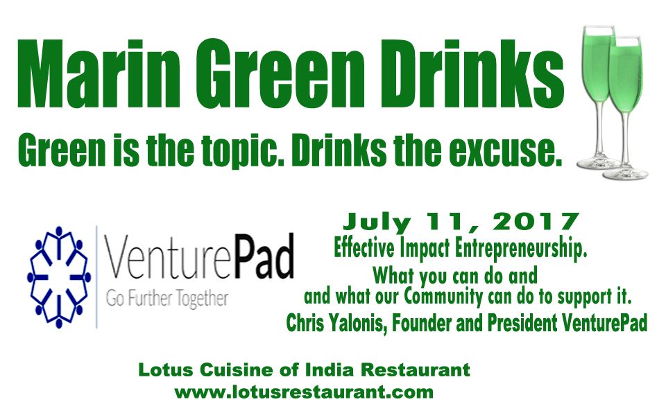 July 11 Marin Green Drinks