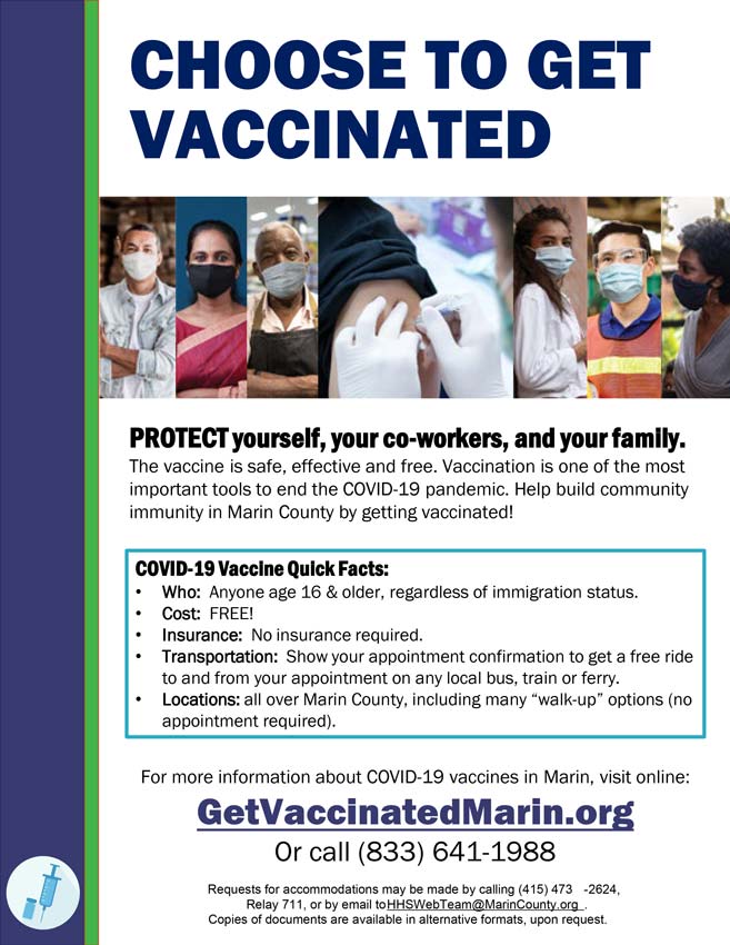 Kahl Consultants Get Your COVID 19 Vaccines for FREE Vaccine Flyer English