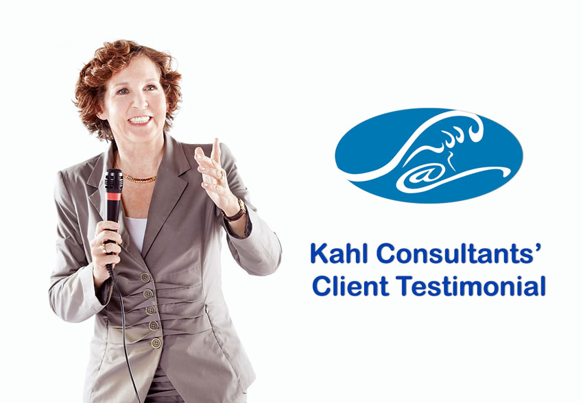 Kahl Consultants Interprojects Testimonial