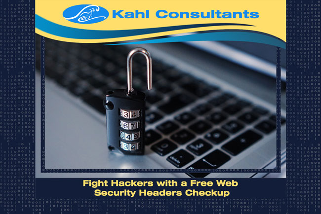 Kahl Consultants Web Security Headers
