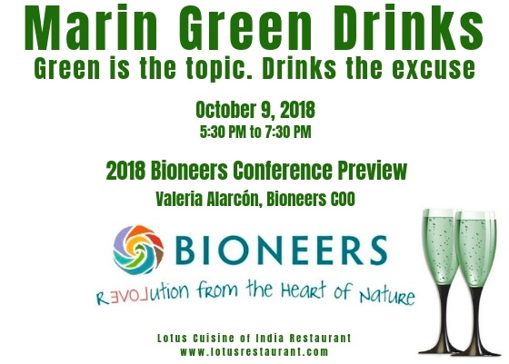October Marin Green Drinks