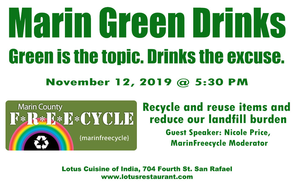 Marin Green Drinks November
