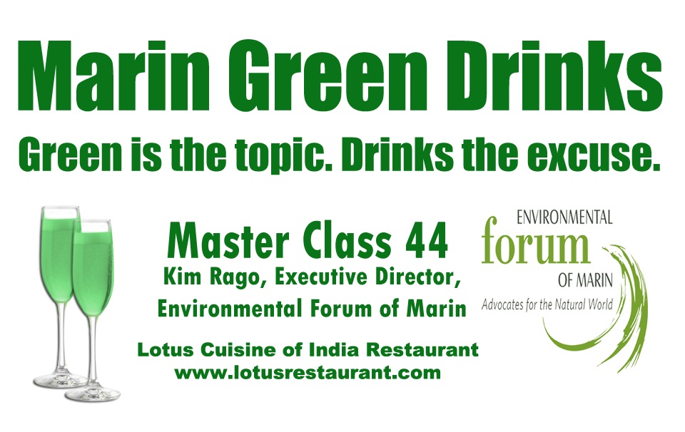 Marin Green Drinks on May 9