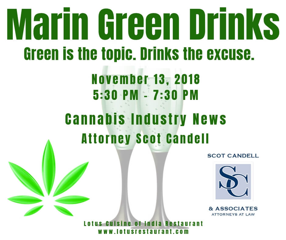 November 2018 Marin Green Drinks