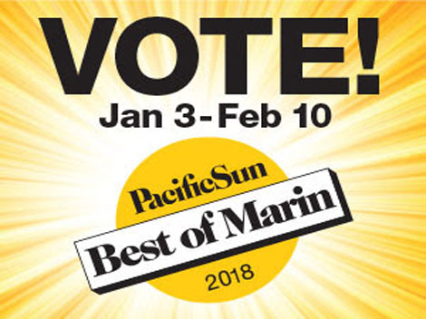 Pacific Sun Best of Marin 2018
