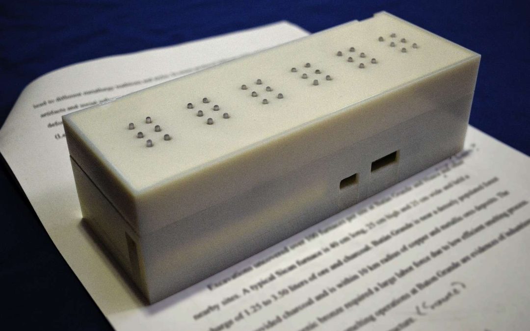 MIT Students Builds A Cheap Braille Translator