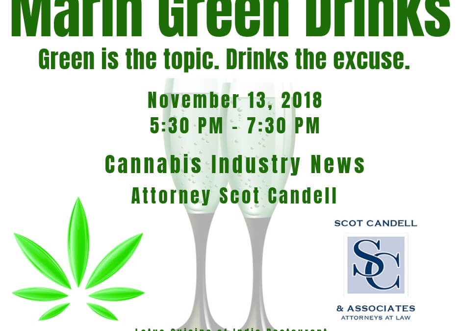 November 13 Marin Green Drinks
